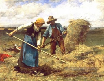  rurale - Le champ de blé Vie réalisme Julien Dupré